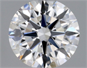 Natural Diamond 0.40 Carats, Round with Excellent Cut, E Color, VS1 Clarity and Certified by GIA