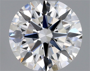 Picture of Natural Diamond 0.40 Carats, Round with Excellent Cut, E Color, VS1 Clarity and Certified by GIA
