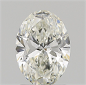 Natural Diamond 1.20 Carats, Oval with  Cut, I Color, VS1 Clarity and Certified by GIA