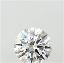 Lab Grown Diamond 1.07 Carats, Round with Ideal Cut, F Color, VVS2 Clarity and Certified by IGI