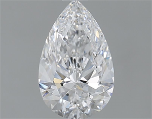 Picture of Natural Diamond 1.01 Carats, Pear with  Cut, D Color, SI2 Clarity and Certified by GIA