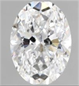 Natural Diamond 1.71 Carats, Oval with  Cut, E Color, VS2 Clarity and Certified by GIA