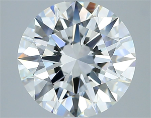 Picture of Natural Diamond 3.01 Carats, Round with Excellent Cut, H Color, VVS1 Clarity and Certified by GIA