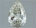 Natural Diamond 2.00 Carats, Pear with  Cut, I Color, SI2 Clarity and Certified by IGI