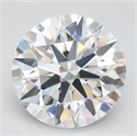 Del inventario de diamantes de laboratorio, 3.14 quilates, Redondo , Color D, claridad IF y certificado IGI