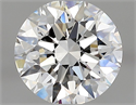 Natural Diamond 0.80 Carats, Round with Excellent Cut, D Color, VS1 Clarity and Certified by GIA
