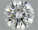 Lab Grown Diamond 2.10 Carats, Round with Ideal Cut, D Color, VVS2 Clarity and Certified by IGI