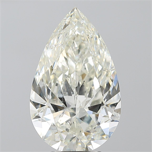 Foto Diamante Natural 5.02 quilates, De pera , Color K, claridad SI2 y certificado GIA de