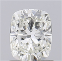 Diamante Natural 0.85 quilates, Del cojín , Color J, claridad VVS2 y certificado GIA