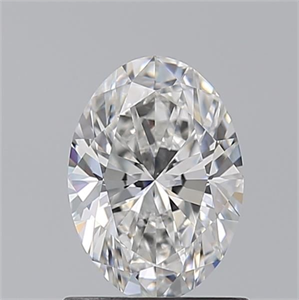 Picture of Natural Diamond 1.01 Carats, Oval with  Cut, E Color, VVS1 Clarity and Certified by GIA