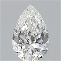 Natural Diamond 0.70 Carats, Pear with  Cut, F Color, VS2 Clarity and Certified by GIA