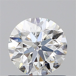 Foto Diamante Natural 0.80 quilates, Redondo , Color F, claridad SI1 y certificado GIA de