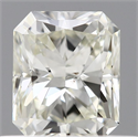 Diamante Natural 0.45 quilates, Radiante , Color K, claridad SI1 y certificado GIA