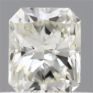 Foto Diamante Natural 0.45 quilates, Radiante , Color K, claridad SI1 y certificado GIA de