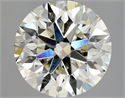 Diamante Natural 3.01 quilates, Redondo , Color K, claridad SI2 y certificado GIA