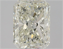Natural Diamond 1.01 Carats, Radiant with  Cut, K Color, VS2 Clarity and Certified by GIA