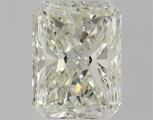 Picture of Natural Diamond 1.01 Carats, Radiant with  Cut, K Color, VS2 Clarity and Certified by GIA