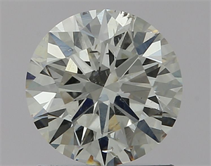 Picture of Natural Diamond 1.07 Carats, Round with Excellent Cut, E Color, SI2 Clarity and Certified by GIA