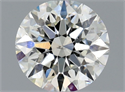 Diamante Natural 0.64 quilates, Redondo , Color J, claridad SI2 y certificado GIA