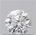 Diamante Natural 0.45 quilates, Redondo , Color F, claridad VS1 y certificado GIA
