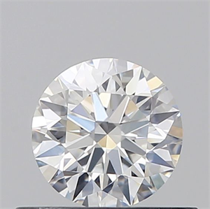 Foto Diamante Natural 0.45 quilates, Redondo , Color F, claridad VS1 y certificado GIA de