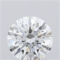 Lab Grown Diamond 1.07 Carats, Round with Ideal Cut, E Color, VVS1 Clarity and Certified by IGI