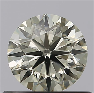 Picture of Natural Diamond 0.45 Carats, Round with Excellent Cut, L Color, IF Clarity and Certified by IGI