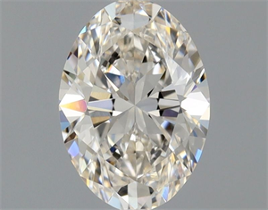 Picture of Natural Diamond 0.61 Carats, Oval with  Cut, I Color, VVS1 Clarity and Certified by GIA