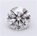 Del inventario de diamantes de laboratorio, 1.30 quilates, Redondo , Color G, claridad VS1 y certificado IGI