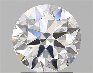 Picture of Natural Diamond 1.80 Carats, Round with Excellent Cut, F Color, VVS2 Clarity and Certified by GIA