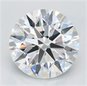 Del inventario de diamantes de laboratorio, 3.03 quilates, Redondo , Color D, claridad IF y certificado IGI