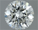 Diamante Natural 0.50 quilates, Redondo , Color I, claridad VVS1 y certificado IGI