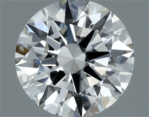Picture of Natural Diamond 0.50 Carats, Round with Excellent Cut, G Color, VVS2 Clarity and Certified by IGI