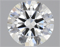 Natural Diamond 1.00 Carats, Round with Excellent Cut, H Color, I1 Clarity and Certified by GIA