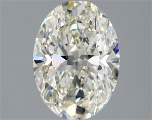 Picture of Natural Diamond 1.71 Carats, Oval with  Cut, J Color, VS1 Clarity and Certified by GIA