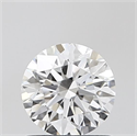 Lab Grown Diamond 0.80 Carats, Round with Ideal Cut, D Color, VVS1 Clarity and Certified by IGI