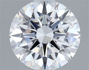 Picture of Lab Grown Diamond 1.01 Carats, Round with Ideal Cut, D Color, VVS1 Clarity and Certified by IGI
