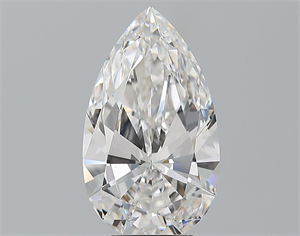 Picture of Natural Diamond 4.00 Carats, Pear with  Cut, E Color, VS2 Clarity and Certified by GIA