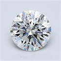 Diamante Natural 1.33 quilates, Redondo , Color F, claridad VS2 y certificado GIA