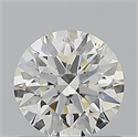 Natural Diamond 0.81 Carats, Round with Excellent Cut, J Color, SI1 Clarity and Certified by GIA