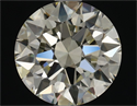 Diamante Natural 1.50 quilates, Redondo , Color L, claridad VVS1 y certificado HRD
