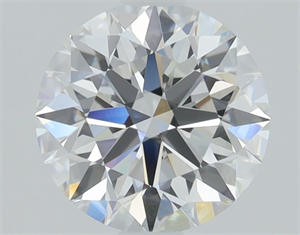 Picture of Lab Grown Diamond 3.39 Carats, Round with Excellent Cut, E Color, VVS1 Clarity and Certified by IGI