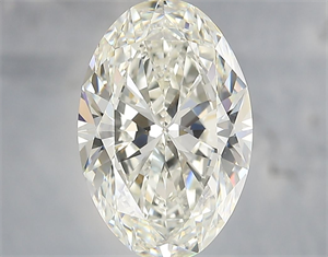 Picture of Natural Diamond 3.01 Carats, Oval with  Cut, H Color, VVS1 Clarity and Certified by IGI