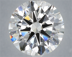 Picture of Lab Grown Diamond 6.01 Carats, Round with Excellent Cut, F Color, VS1 Clarity and Certified by IGI
