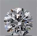 Natural Diamond 0.72 Carats, Round with Excellent Cut, D Color, VS1 Clarity and Certified by GIA