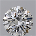 Diamante Natural 0.70 quilates, Redondo , Color F, claridad VVS2 y certificado GIA