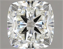 Natural Diamond 1.00 Carats, Cushion with  Cut, J Color, SI1 Clarity and Certified by GIA