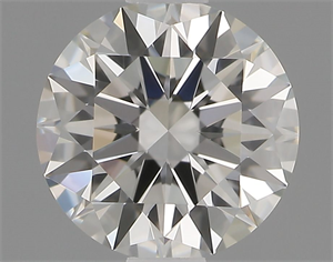 Picture of Natural Diamond 0.91 Carats, Round with Excellent Cut, H Color, VVS2 Clarity and Certified by IGI