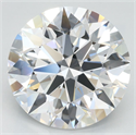 Del inventario de diamantes de laboratorio, 4.04 quilates, Redondo , Color D, claridad VVS1 y certificado GIA