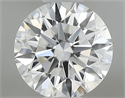 Diamante Natural 0.40 quilates, Redondo , Color E, claridad VVS1 y certificado GIA